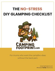 no stress camping checklist cover